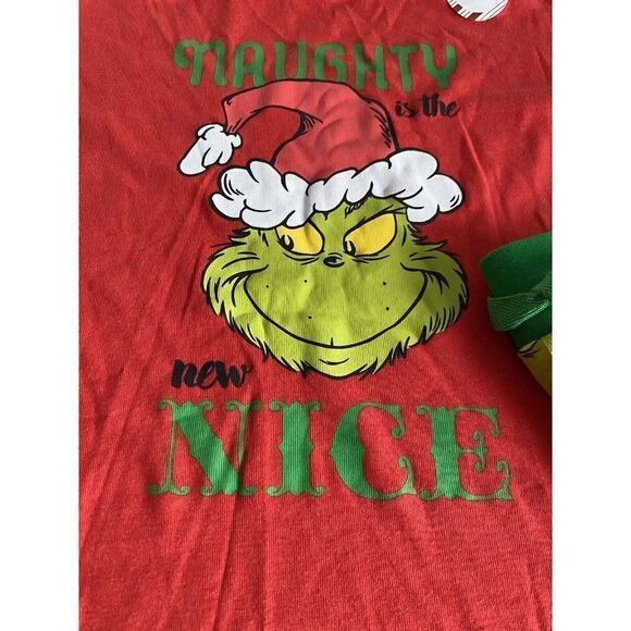 Dr Seuss The Grinch Holiday Family Pajamas Set For Women’s Size 2XL NEW - Picture 9 of 16